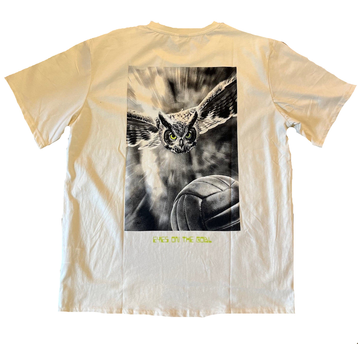 Youth Sport Design Sweden Owl Relaxed Fit Cream Tee