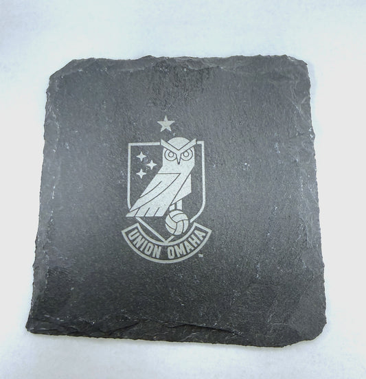 Slate Coaster with Crest