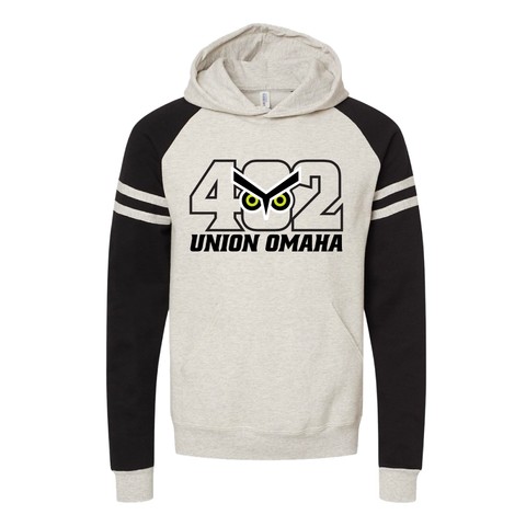 Union Omaha Men's BR Oatmeal/Black Area Code Hoodie
