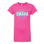 Union Omaha Youth BR Raspberry Fine Jersey Tee