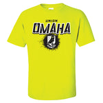 Union Omaha Youth BR Safety Green Stucco Tee