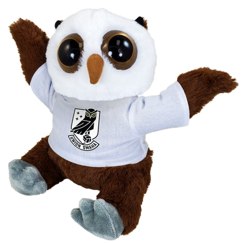 Union Omaha Mascot Factory Brown/White 10" Jubilee Owl