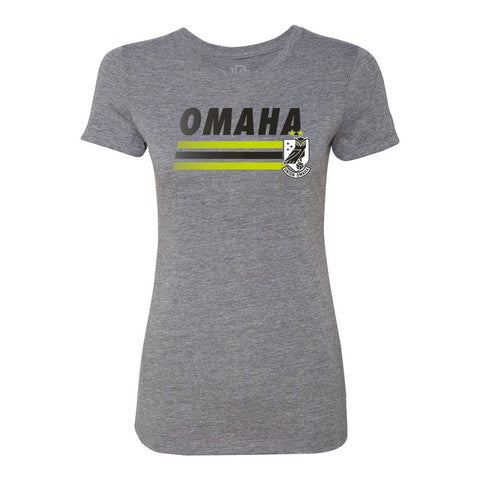 Union Omaha Women's 108 Stitches Penthouse Grey Tee