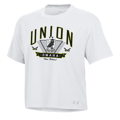 Union Omaha Under Armour Women's All Day White Tee