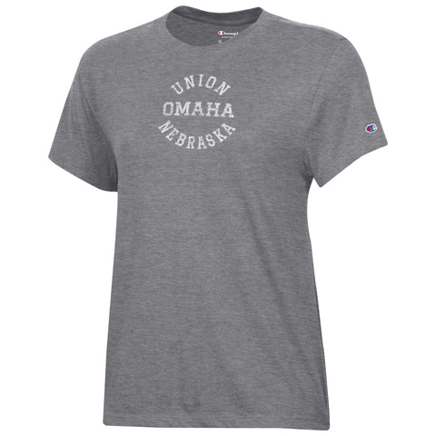 Union Omaha Women's Champion Core Gray Tee
