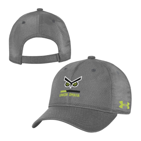 Union Omaha Youth Under Armour Graphite Zone Adjustable Cap