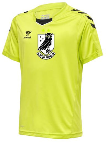 Union Omaha Hummel Youth Core XK Poly Lime Popsicle Poly Tee