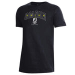 Union Omaha Under Armour Youth Performance Cotton Black Tee