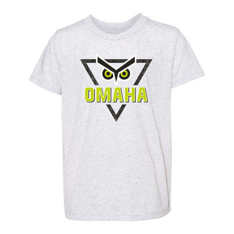 Union Omaha Youth 108 Stitches Shuffleboard White Tee