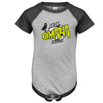 Union Omaha Infant Bimm Ridder Heather Perforate Bodysuit